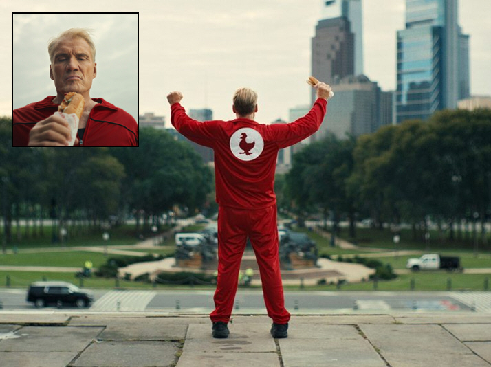 Zaxbys Trolls Entire City of Philadelphia in Campaign Starring Dolph Lundgren for New Fried Chicken Philly Sandwich